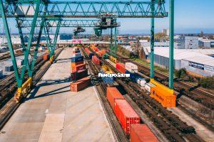 Container Terminal - Operational Freight Rail, Filming and Photography Location